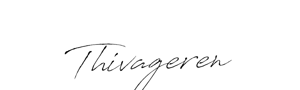 Also we have Thivageren name is the best signature style. Create professional handwritten signature collection using Antro_Vectra autograph style. Thivageren signature style 6 images and pictures png