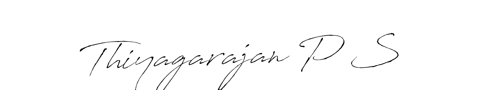 if you are searching for the best signature style for your name Thiyagarajan P S. so please give up your signature search. here we have designed multiple signature styles  using Antro_Vectra. Thiyagarajan P S signature style 6 images and pictures png