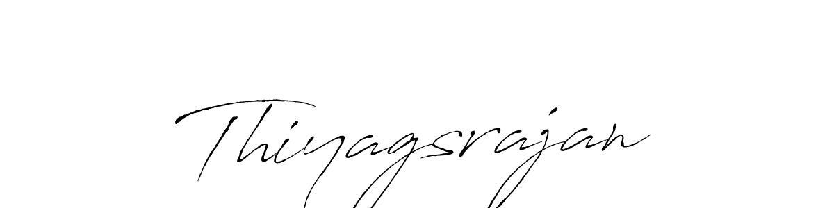 Create a beautiful signature design for name Thiyagsrajan. With this signature (Antro_Vectra) fonts, you can make a handwritten signature for free. Thiyagsrajan signature style 6 images and pictures png