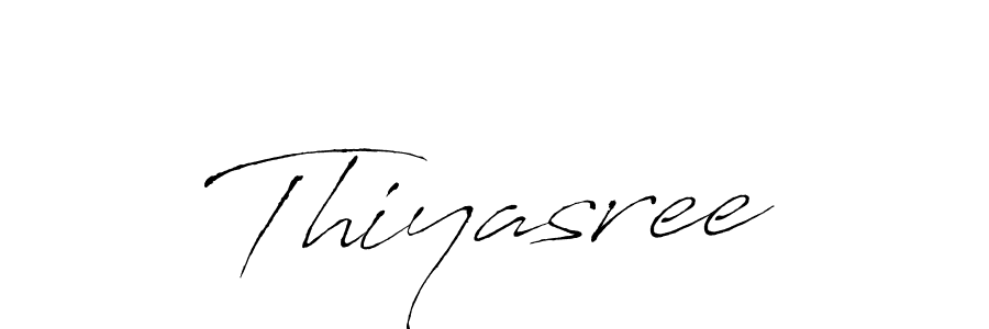 Create a beautiful signature design for name Thiyasree. With this signature (Antro_Vectra) fonts, you can make a handwritten signature for free. Thiyasree signature style 6 images and pictures png