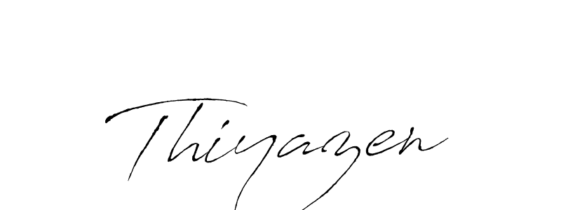 Also we have Thiyazen name is the best signature style. Create professional handwritten signature collection using Antro_Vectra autograph style. Thiyazen signature style 6 images and pictures png