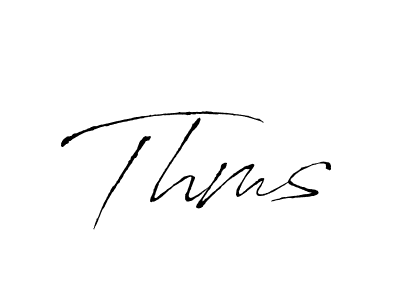 Thms stylish signature style. Best Handwritten Sign (Antro_Vectra) for my name. Handwritten Signature Collection Ideas for my name Thms. Thms signature style 6 images and pictures png