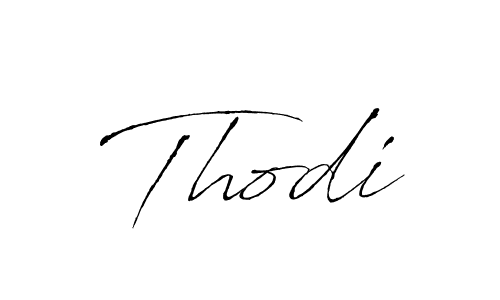 You should practise on your own different ways (Antro_Vectra) to write your name (Thodi) in signature. don't let someone else do it for you. Thodi signature style 6 images and pictures png