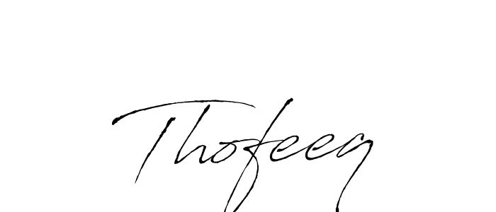 Also we have Thofeeq name is the best signature style. Create professional handwritten signature collection using Antro_Vectra autograph style. Thofeeq signature style 6 images and pictures png