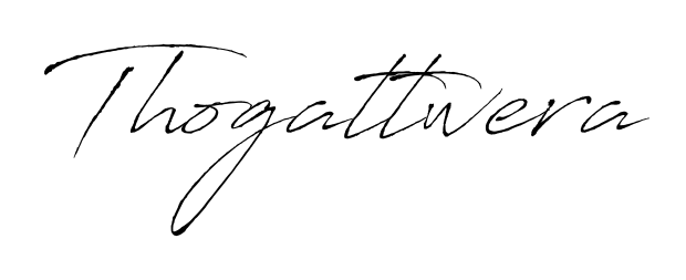 Designed for modern professionals: Thogattwera name signature crafted with Antro_Vectra script. Ready for digital PDF workflows. Thogattwera signature style 6 images and pictures png