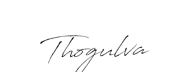 Make a beautiful signature design for name Thogulva. With this signature (Antro_Vectra) style, you can create a handwritten signature for free. Thogulva signature style 6 images and pictures png