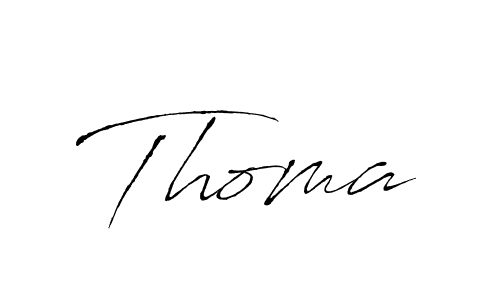 Once you've used our free online signature maker to create your best signature Antro_Vectra style, it's time to enjoy all of the benefits that Thoma name signing documents. Thoma signature style 6 images and pictures png