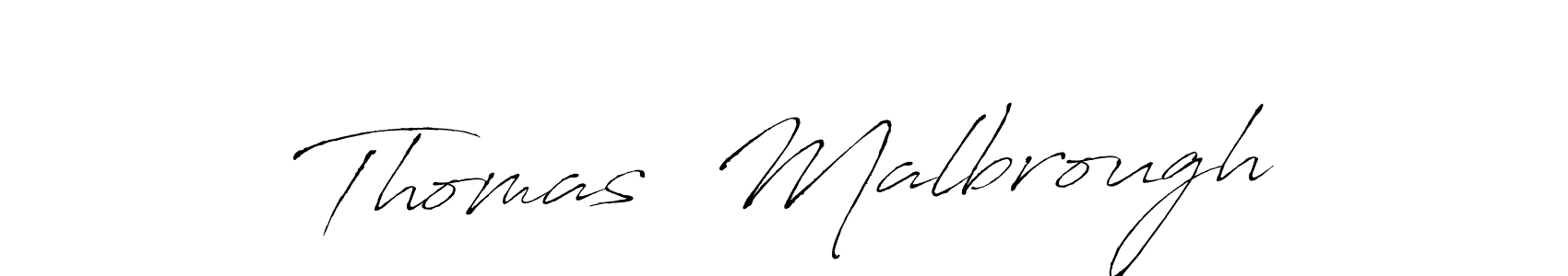 Create a beautiful signature design for name Thomas  Malbrough. With this signature (Antro_Vectra) fonts, you can make a handwritten signature for free. Thomas  Malbrough signature style 6 images and pictures png