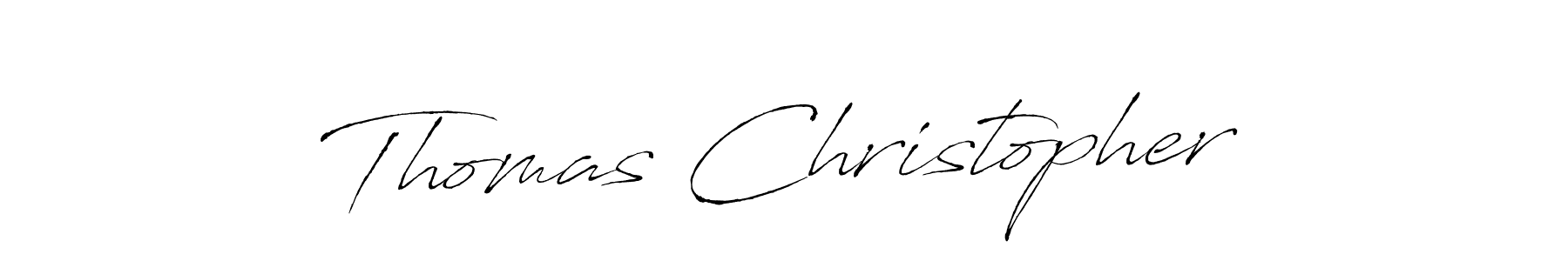 Once you've used our free online signature maker to create your best signature Antro_Vectra style, it's time to enjoy all of the benefits that Thomas Christopher name signing documents. Thomas Christopher signature style 6 images and pictures png