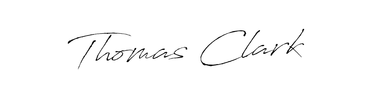 How to make Thomas Clark name signature. Use Antro_Vectra style for creating short signs online. This is the latest handwritten sign. Thomas Clark signature style 6 images and pictures png