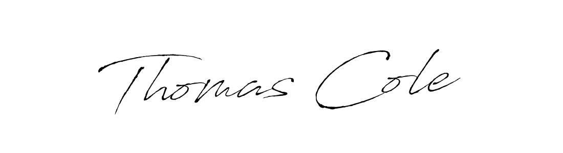 You should practise on your own different ways (Antro_Vectra) to write your name (Thomas Cole) in signature. don't let someone else do it for you. Thomas Cole signature style 6 images and pictures png