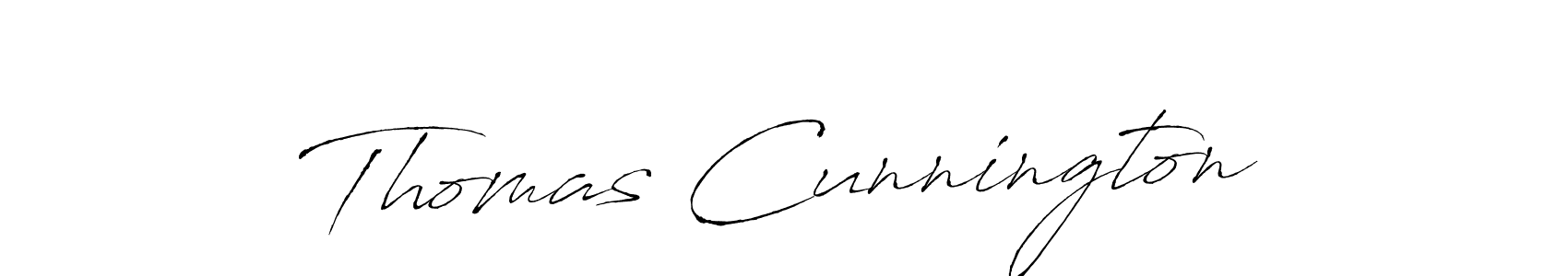 Design your own signature with our free online signature maker. With this signature software, you can create a handwritten (Antro_Vectra) signature for name Thomas Cunnington. Thomas Cunnington signature style 6 images and pictures png