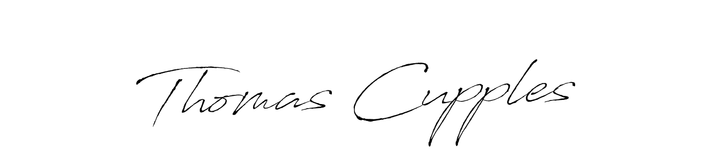 Design your own signature with our free online signature maker. With this signature software, you can create a handwritten (Antro_Vectra) signature for name Thomas Cupples. Thomas Cupples signature style 6 images and pictures png