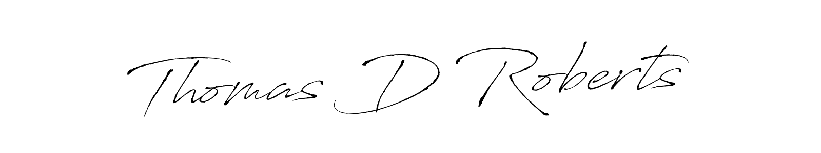 Create a beautiful signature design for name Thomas D Roberts. With this signature (Antro_Vectra) fonts, you can make a handwritten signature for free. Thomas D Roberts signature style 6 images and pictures png