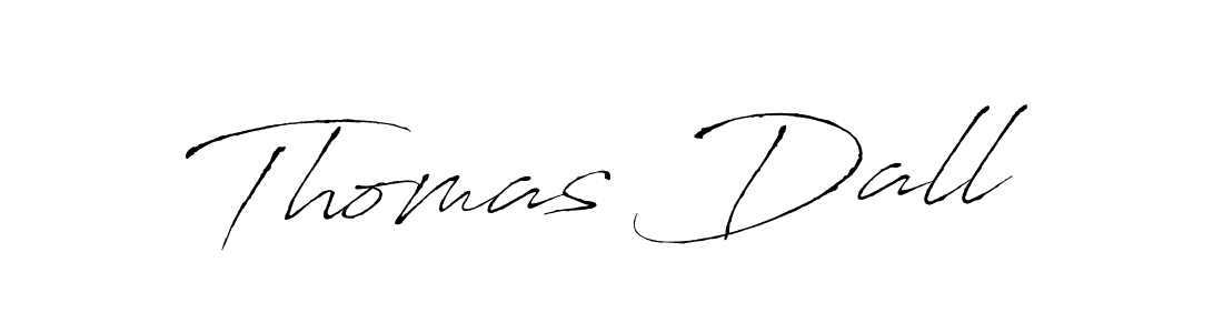 Also You can easily find your signature by using the search form. We will create Thomas Dall name handwritten signature images for you free of cost using Antro_Vectra sign style. Thomas Dall signature style 6 images and pictures png