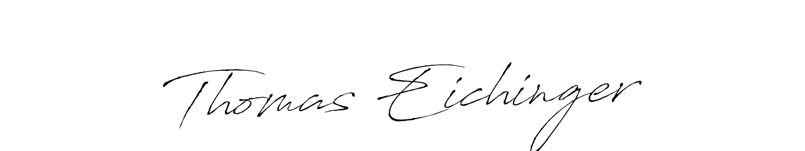 Create a beautiful signature design for name Thomas Eichinger. With this signature (Antro_Vectra) fonts, you can make a handwritten signature for free. Thomas Eichinger signature style 6 images and pictures png