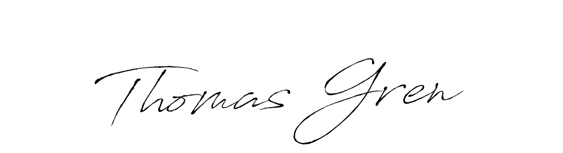 Make a short Thomas Gren signature style. Manage your documents anywhere anytime using Antro_Vectra. Create and add eSignatures, submit forms, share and send files easily. Thomas Gren signature style 6 images and pictures png