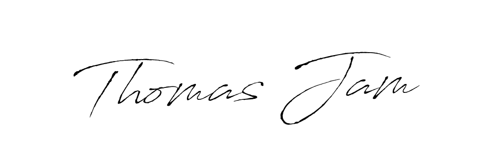 Antro_Vectra is a professional signature style that is perfect for those who want to add a touch of class to their signature. It is also a great choice for those who want to make their signature more unique. Get Thomas Jam name to fancy signature for free. Thomas Jam signature style 6 images and pictures png