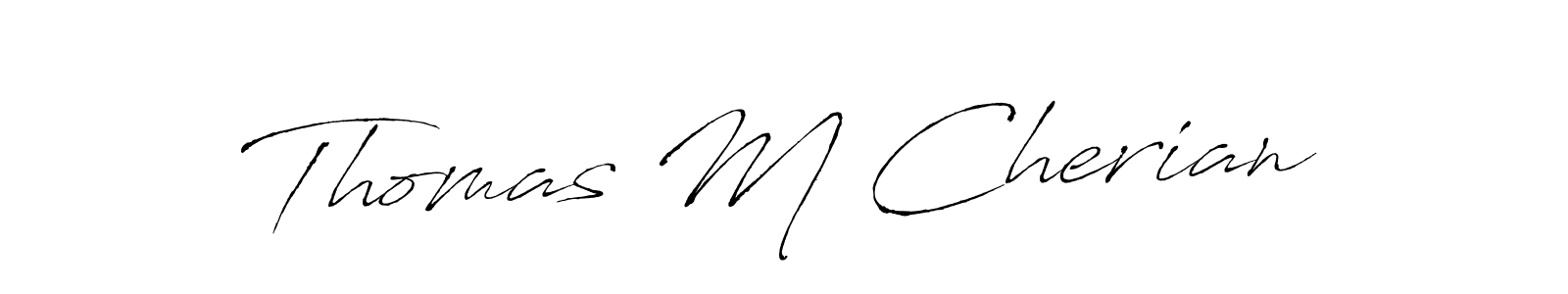 Also we have Thomas M Cherian name is the best signature style. Create professional handwritten signature collection using Antro_Vectra autograph style. Thomas M Cherian signature style 6 images and pictures png