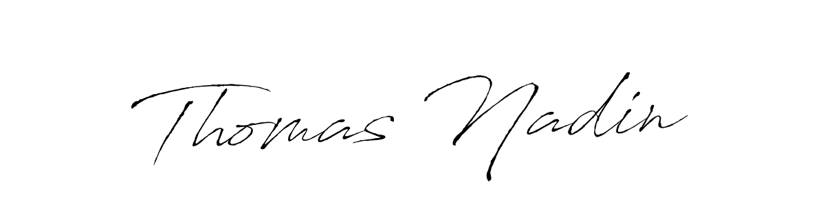 Also You can easily find your signature by using the search form. We will create Thomas Nadin name handwritten signature images for you free of cost using Antro_Vectra sign style. Thomas Nadin signature style 6 images and pictures png