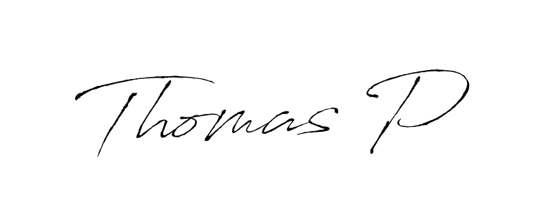 Make a beautiful signature design for name Thomas P. With this signature (Antro_Vectra) style, you can create a handwritten signature for free. Thomas P signature style 6 images and pictures png