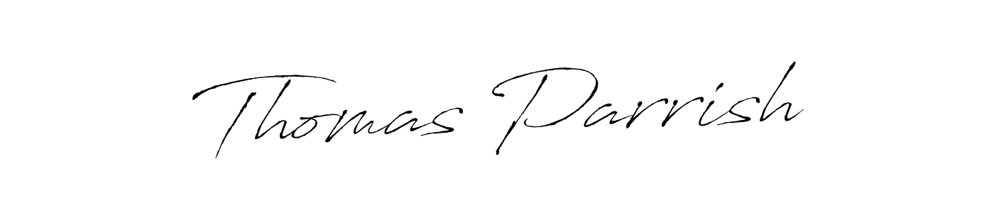 Design your own signature with our free online signature maker. With this signature software, you can create a handwritten (Antro_Vectra) signature for name Thomas Parrish. Thomas Parrish signature style 6 images and pictures png
