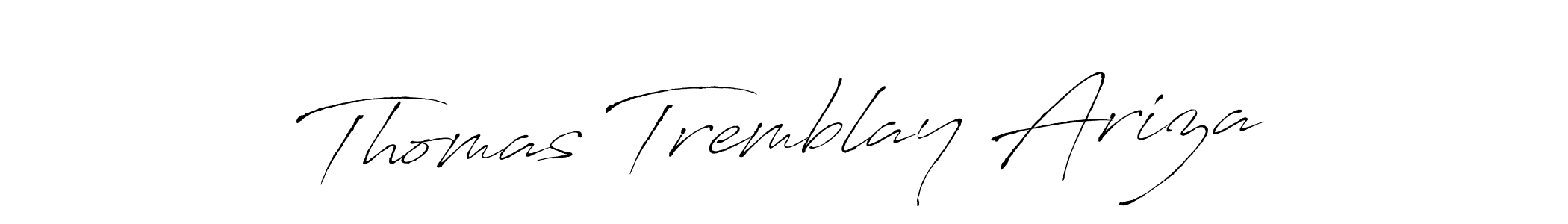 if you are searching for the best signature style for your name Thomas Tremblay Ariza. so please give up your signature search. here we have designed multiple signature styles  using Antro_Vectra. Thomas Tremblay Ariza signature style 6 images and pictures png