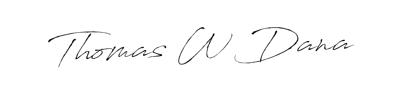 Also we have Thomas W Dana name is the best signature style. Create professional handwritten signature collection using Antro_Vectra autograph style. Thomas W Dana signature style 6 images and pictures png