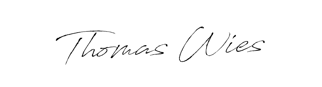 Also we have Thomas Wies name is the best signature style. Create professional handwritten signature collection using Antro_Vectra autograph style. Thomas Wies signature style 6 images and pictures png