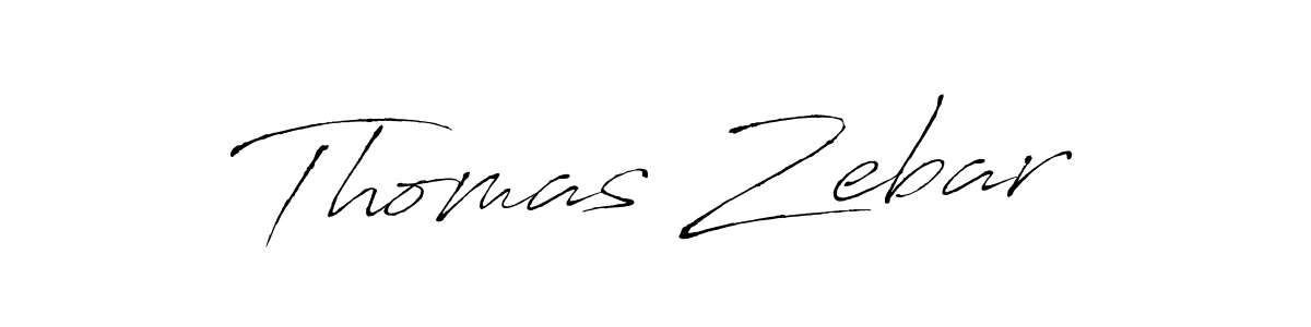 How to make Thomas Zebar name signature. Use Antro_Vectra style for creating short signs online. This is the latest handwritten sign. Thomas Zebar signature style 6 images and pictures png