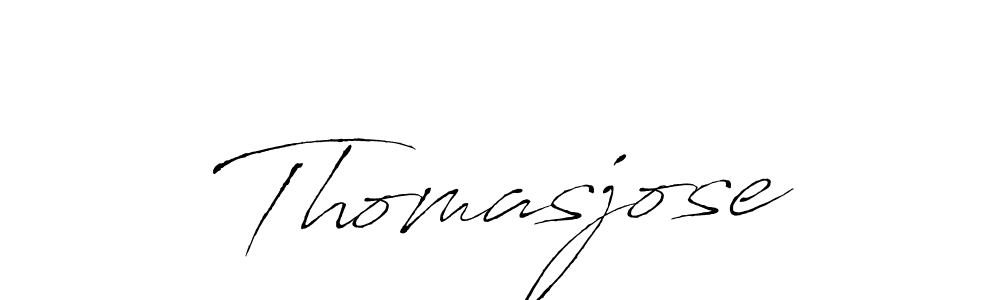Also we have Thomasjose name is the best signature style. Create professional handwritten signature collection using Antro_Vectra autograph style. Thomasjose signature style 6 images and pictures png