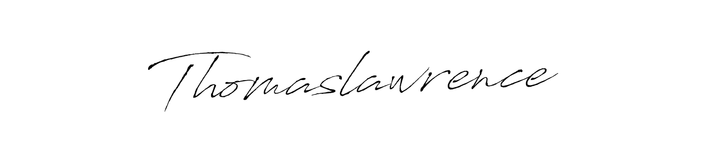 It looks lik you need a new signature style for name Thomaslawrence. Design unique handwritten (Antro_Vectra) signature with our free signature maker in just a few clicks. Thomaslawrence signature style 6 images and pictures png