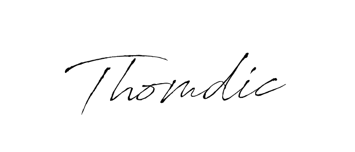 Also You can easily find your signature by using the search form. We will create Thomdic name handwritten signature images for you free of cost using Antro_Vectra sign style. Thomdic signature style 6 images and pictures png