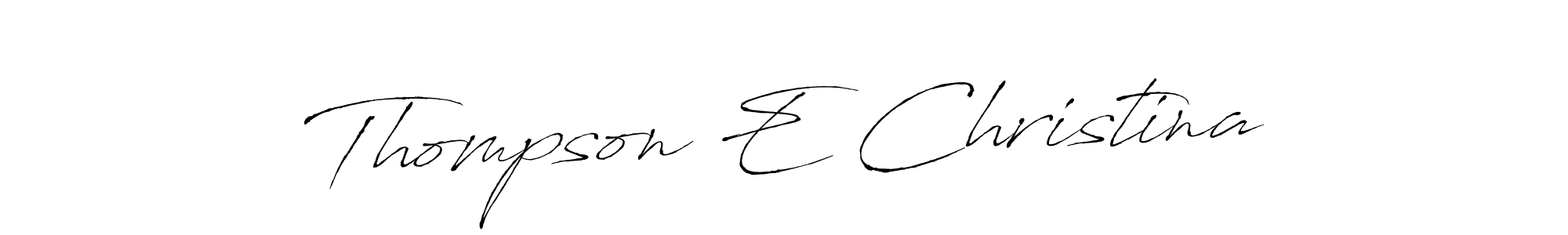 Here are the top 10 professional signature styles for the name Thompson E Christina. These are the best autograph styles you can use for your name. Thompson E Christina signature style 6 images and pictures png