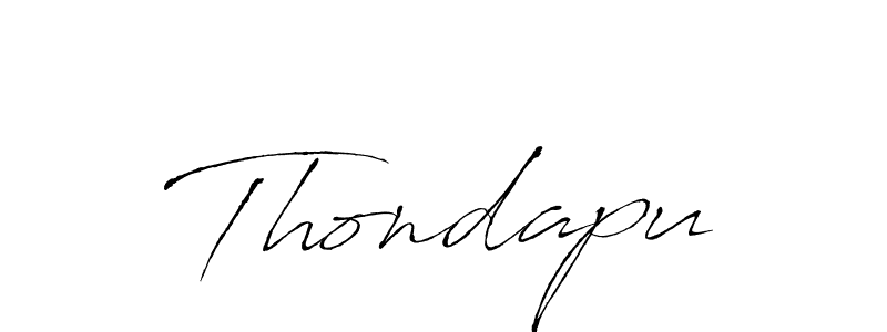 Make a beautiful signature design for name Thondapu. Use this online signature maker to create a handwritten signature for free. Thondapu signature style 6 images and pictures png