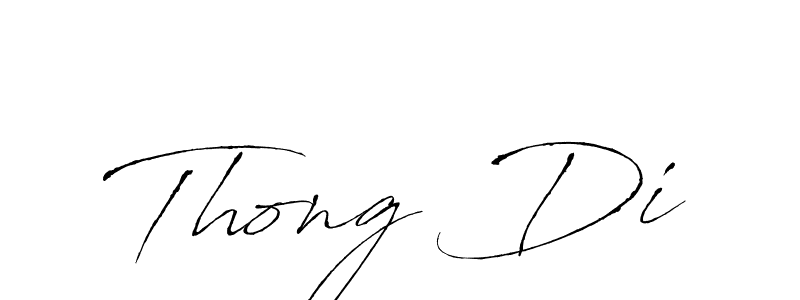 Similarly Antro_Vectra is the best handwritten signature design. Signature creator online .You can use it as an online autograph creator for name Thong Di. Thong Di signature style 6 images and pictures png