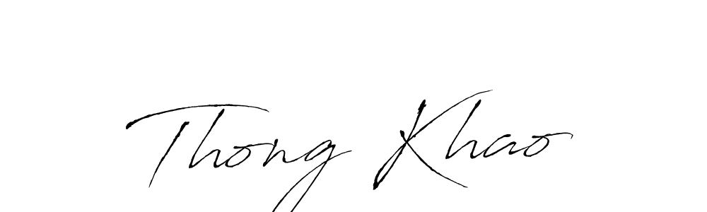 It looks lik you need a new signature style for name Thong Khao. Design unique handwritten (Antro_Vectra) signature with our free signature maker in just a few clicks. Thong Khao signature style 6 images and pictures png