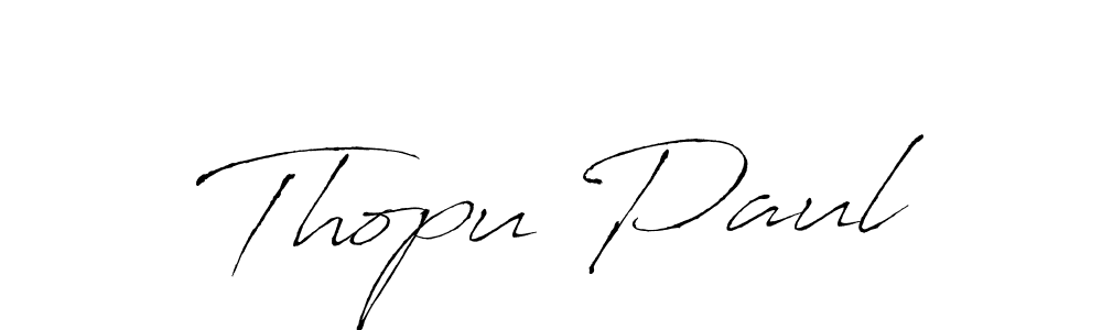 if you are searching for the best signature style for your name Thopu Paul. so please give up your signature search. here we have designed multiple signature styles  using Antro_Vectra. Thopu Paul signature style 6 images and pictures png