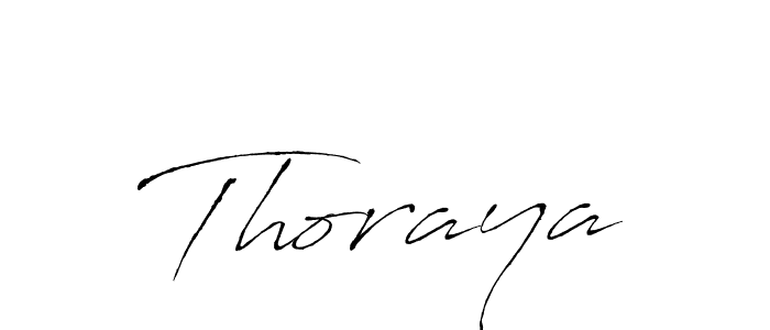 Create a beautiful signature design for name Thoraya. With this signature (Antro_Vectra) fonts, you can make a handwritten signature for free. Thoraya signature style 6 images and pictures png