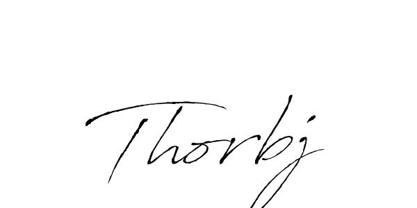 How to make Thorbj name signature. Use Antro_Vectra style for creating short signs online. This is the latest handwritten sign. Thorbj signature style 6 images and pictures png