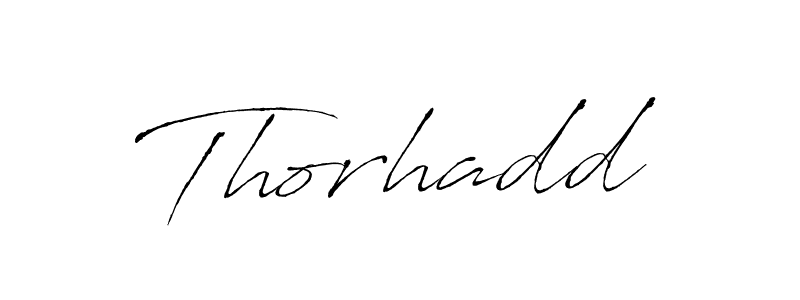 How to make Thorhadd signature? Antro_Vectra is a professional autograph style. Create handwritten signature for Thorhadd name. Thorhadd signature style 6 images and pictures png