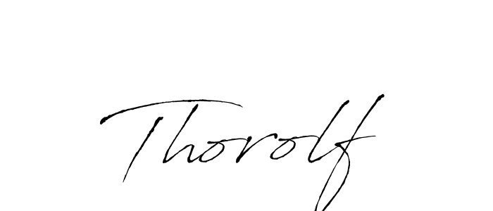 Also we have Thorolf name is the best signature style. Create professional handwritten signature collection using Antro_Vectra autograph style. Thorolf signature style 6 images and pictures png