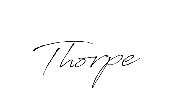 You should practise on your own different ways (Antro_Vectra) to write your name (Thorpe) in signature. don't let someone else do it for you. Thorpe signature style 6 images and pictures png