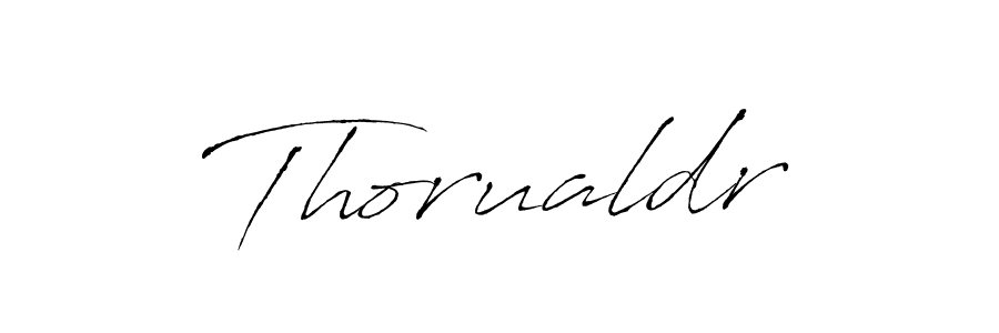 Make a beautiful signature design for name Thorualdr. With this signature (Antro_Vectra) style, you can create a handwritten signature for free. Thorualdr signature style 6 images and pictures png