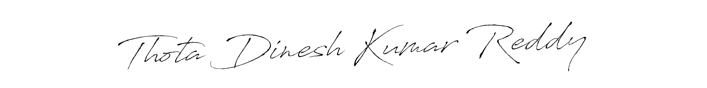 if you are searching for the best signature style for your name Thota Dinesh Kumar Reddy. so please give up your signature search. here we have designed multiple signature styles  using Antro_Vectra. Thota Dinesh Kumar Reddy signature style 6 images and pictures png