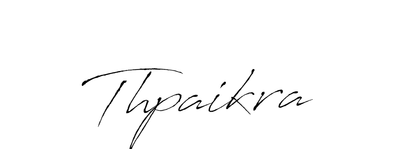 Create a beautiful signature design for name Thpaikra. With this signature (Antro_Vectra) fonts, you can make a handwritten signature for free. Thpaikra signature style 6 images and pictures png