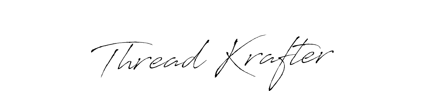 Check out images of Autograph of Thread Krafter name. Actor Thread Krafter Signature Style. Antro_Vectra is a professional sign style online. Thread Krafter signature style 6 images and pictures png