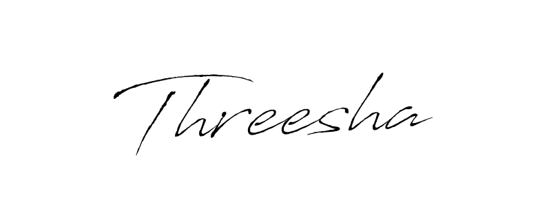 Create a beautiful signature design for name Threesha. With this signature (Antro_Vectra) fonts, you can make a handwritten signature for free. Threesha signature style 6 images and pictures png