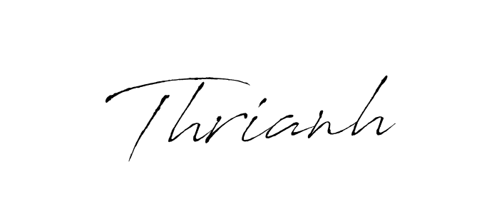 if you are searching for the best signature style for your name Thrianh. so please give up your signature search. here we have designed multiple signature styles  using Antro_Vectra. Thrianh signature style 6 images and pictures png