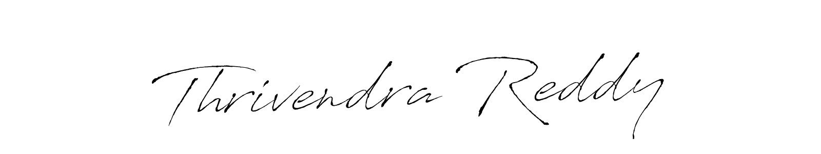 Make a beautiful signature design for name Thrivendra Reddy. Use this online signature maker to create a handwritten signature for free. Thrivendra Reddy signature style 6 images and pictures png